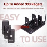 Retekess TD157 Draadloos Oproepsysteem 32 Pagers - Restaurant Pager 30% Korting