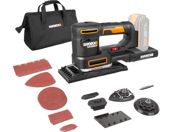 WORX WX820.9 Multifunctionele Schuurmachine 20V - 54% Korting
