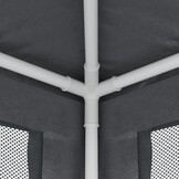 VidaXL Partytent 2x2m Antraciet met 4 Mesh Zijwanden - 34% Korting