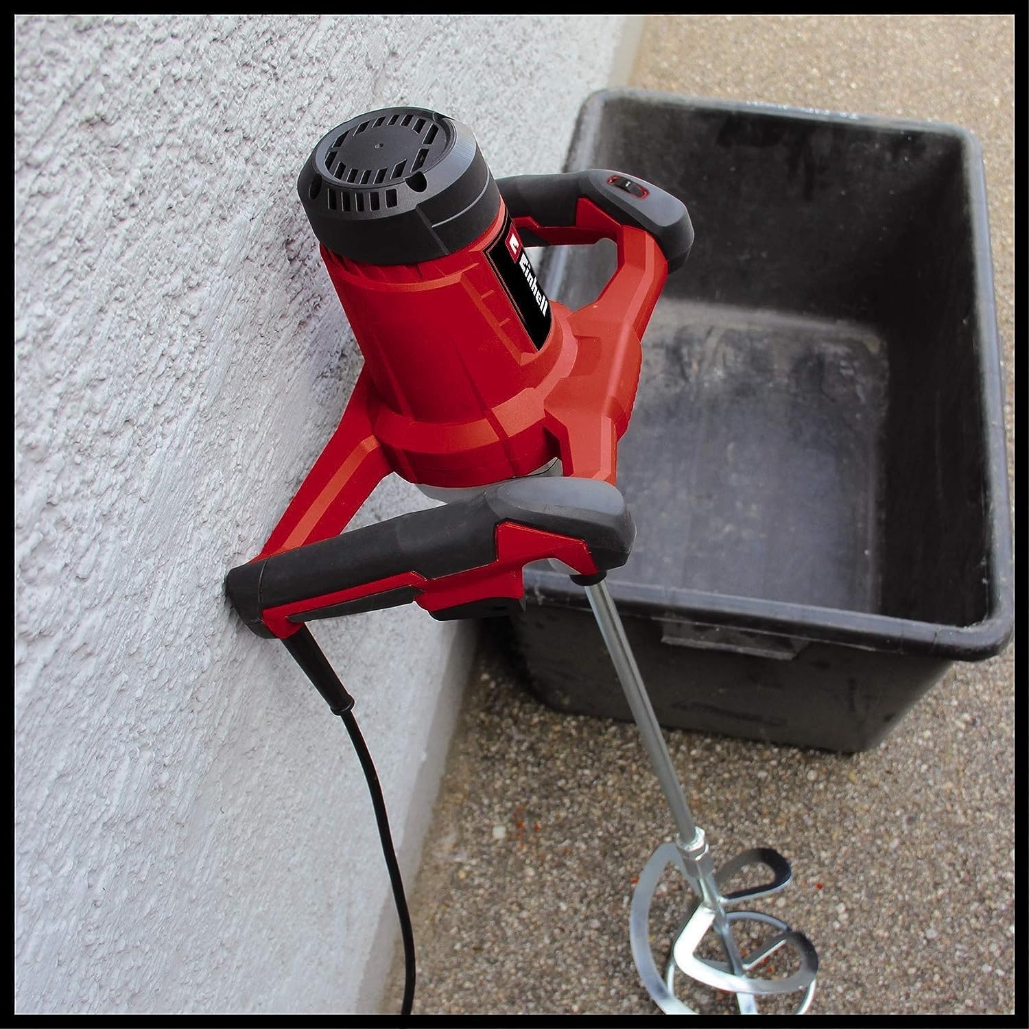 Einhell Verf-/Mortelmenger TC-MX 1400-2 e (1400W) Rood - 34% Korting