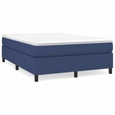 Blauw Bedframe Stof 140x200 cm - 35% Korting