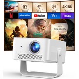 Beamer 1080P 4K Native 800 ANSI met Android 14 & WiFi 6 (35% Korting)