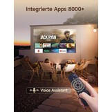 Beamer 1080P 4K Native 800 ANSI met Android 14 & WiFi 6 (35% Korting)
