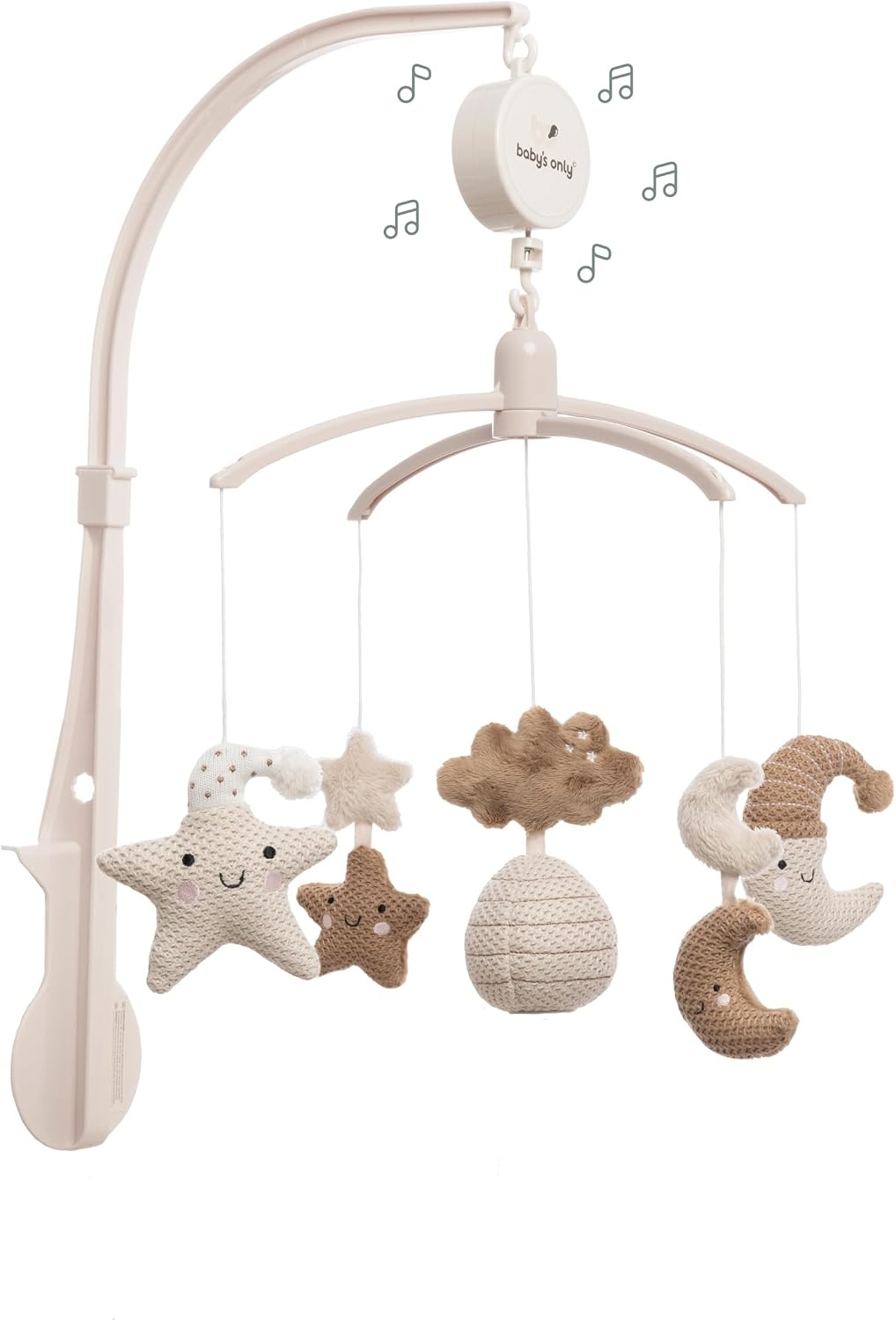 Muziekmobiel Baby's Only Clay/Warm Linen - 34% Korting