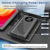 Triple Laptop Scherm Extender 15.6" FHD IPS met 10.000mAh Powerbank - 35% Korting