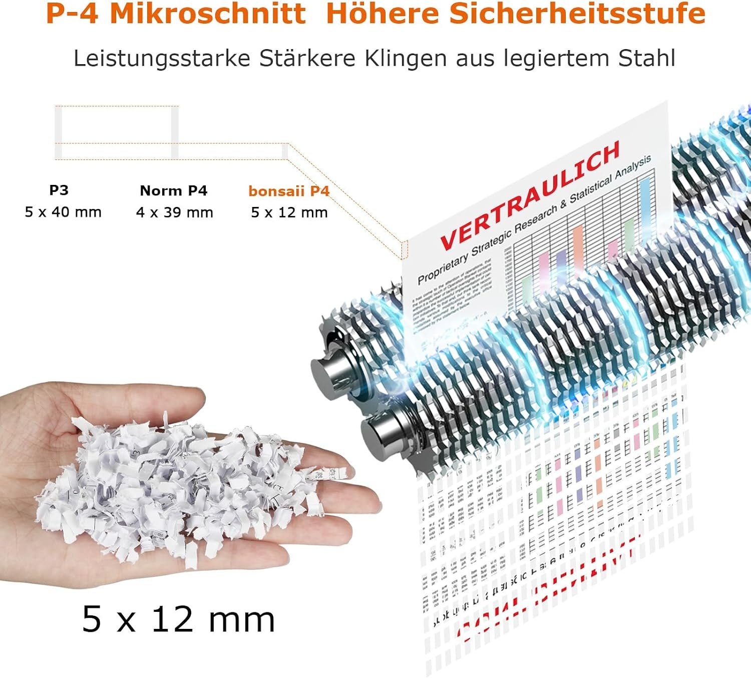 Papiervernietiger P-4: 16L, Zwart, Vernietigt CD's & Creditcards - 34% Korting