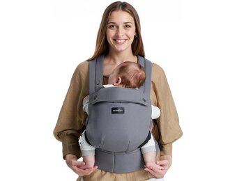 Ergonomische Babydrager Grijs (3-20 kg) - 34% Korting