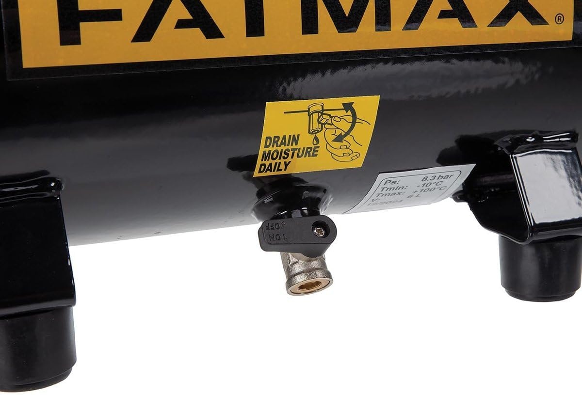 Stanley Fatmax Stille Compressor DST 101/8/6 FMXCM00 - 35% Korting