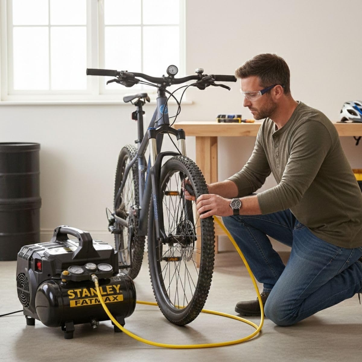 Stanley Fatmax Stille Compressor DST 101/8/6 FMXCM00 - 35% Korting