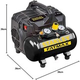 Stanley Fatmax Stille Compressor DST 101/8/6 FMXCM00 - 35% Korting