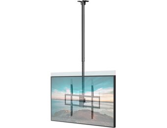 Putilsen Zwarte TV Plafondbeugel L (50-100 inch) - 34% Korting
