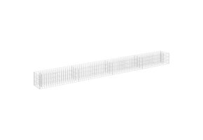 Verhoogde Gabion Plantenbak 360x30x30 cm Staal - 34% Korting