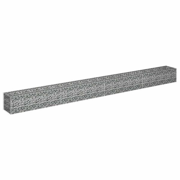 Verhoogde Gabion Plantenbak 360x30x30 cm Staal - 34% Korting