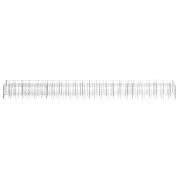 Verhoogde Gabion Plantenbak 360x30x30 cm Staal - 34% Korting