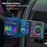 Bluetooth FM-zender met Kleurenscherm & Handsfree Bellen - 33% Korting!