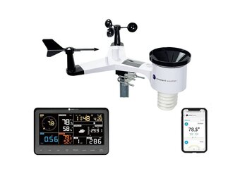 Ambient Weather WS-2902 WiFi Weerstation Zwart/Donkergrijs - 35% Korting
