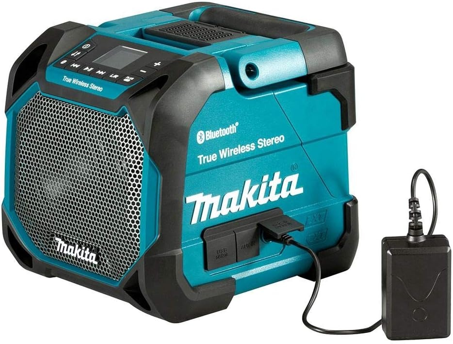 Makita DMR203 Bluetooth Bouwradio Turkoois - 35% Korting