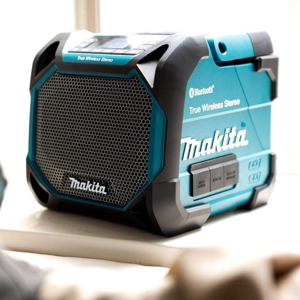 Makita DMR203 Bluetooth Bouwradio Turkoois - 35% Korting