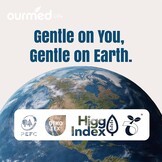 Ourmed Life Samengeperste Handdoeken (56 stuks) - Biologisch Afbreekbaar - 42% Korting