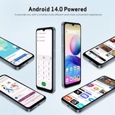 CWOWDEFU S18 Smartphone Blauw: 16GB+256GB Android 14, 34% Korting