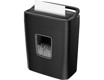 Bonsaii C261-C Papierversnipperaar P-4 Cross-Cut 16L Zwart - 33% Korting