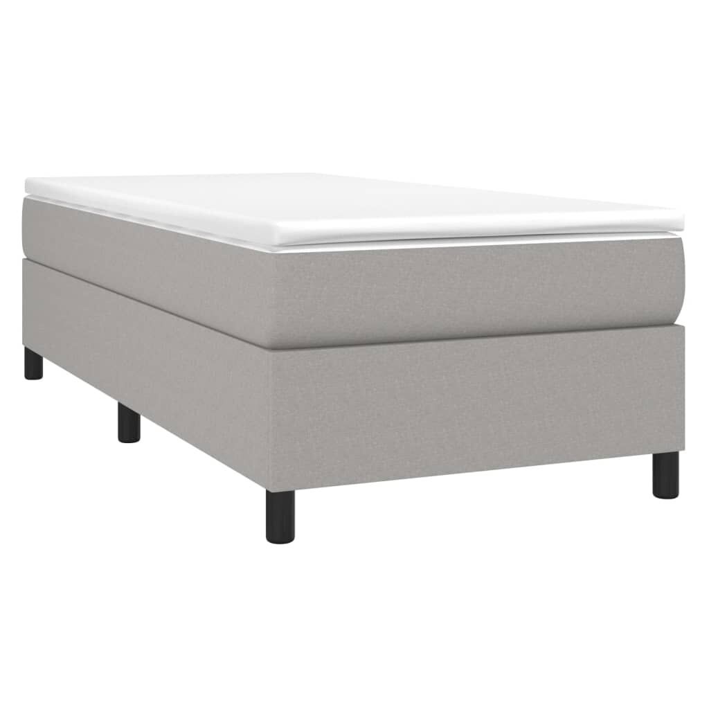 vidaXL Bedframe Lichtgrijs Stof 80x200 cm - 34% Korting