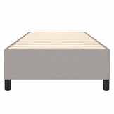 vidaXL Bedframe Lichtgrijs Stof 80x200 cm - 34% Korting