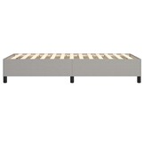 vidaXL Bedframe Lichtgrijs Stof 80x200 cm - 34% Korting