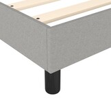 vidaXL Bedframe Lichtgrijs Stof 80x200 cm - 34% Korting