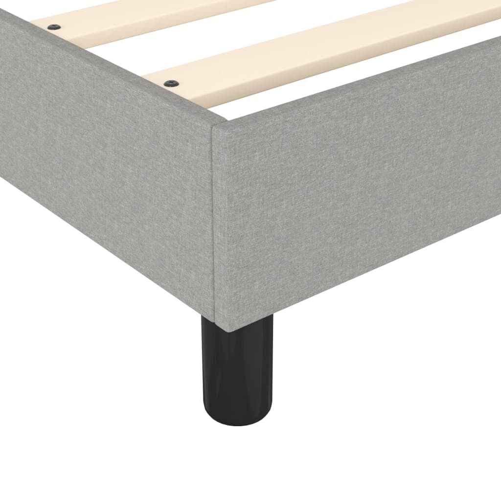 vidaXL Bedframe Lichtgrijs Stof 80x200 cm - 34% Korting