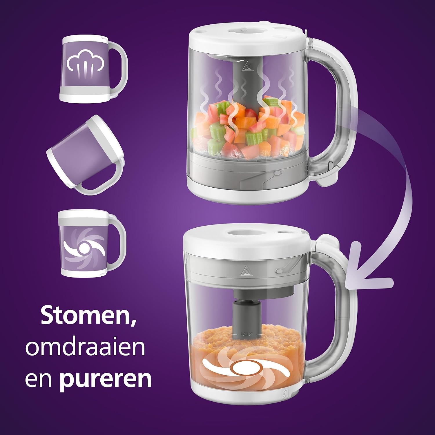 Philips Avent Babyvoedingmaker 4-in-1 - 30% Korting