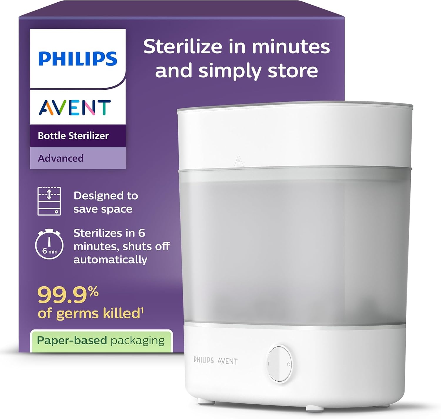 Philips Avent Flessensterilisator SCF291/00 - Wit - 34% Korting