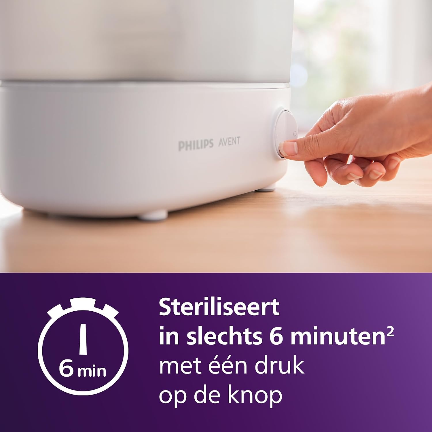 Philips Avent Flessensterilisator SCF291/00 - Wit - 34% Korting
