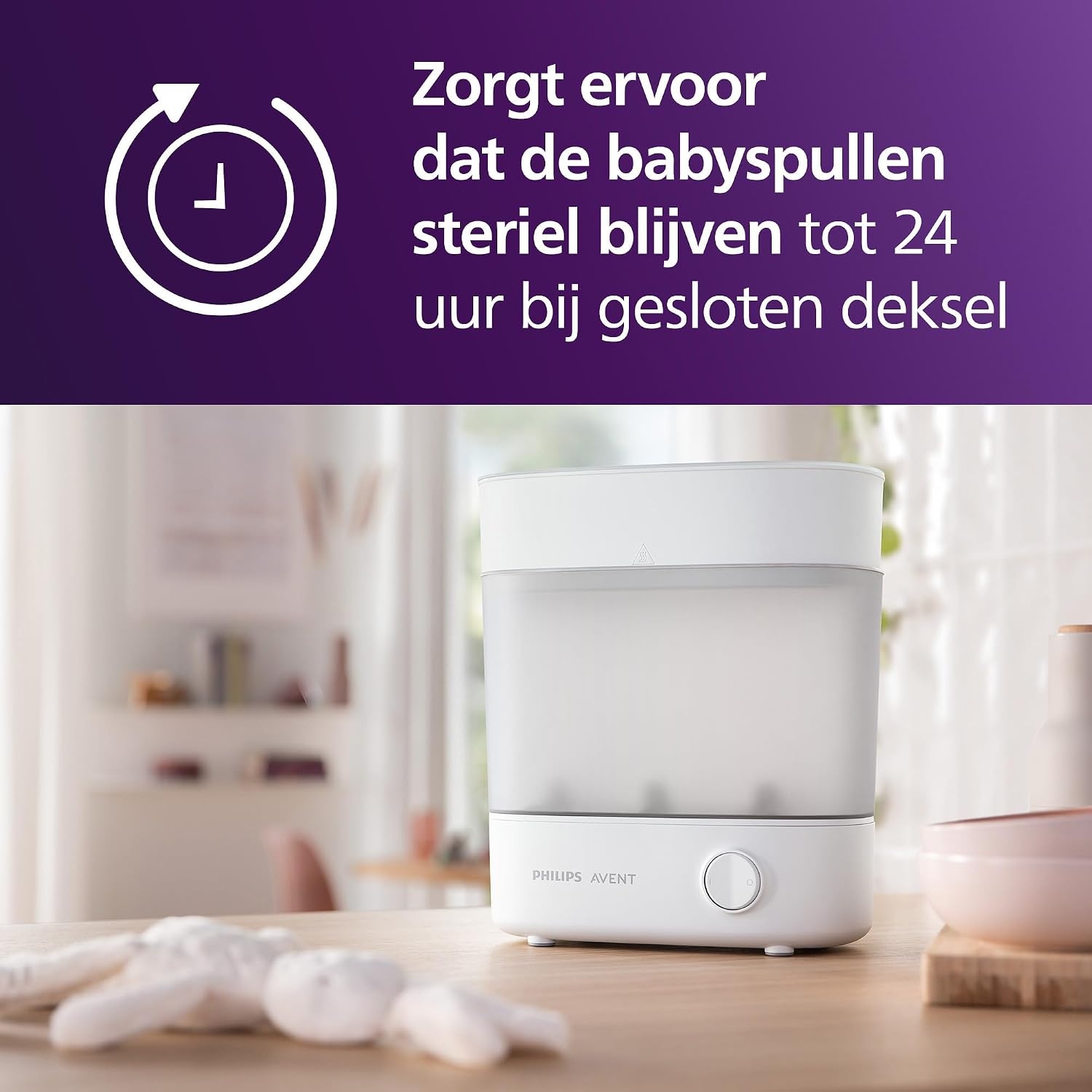 Philips Avent Flessensterilisator SCF291/00 - Wit - 34% Korting