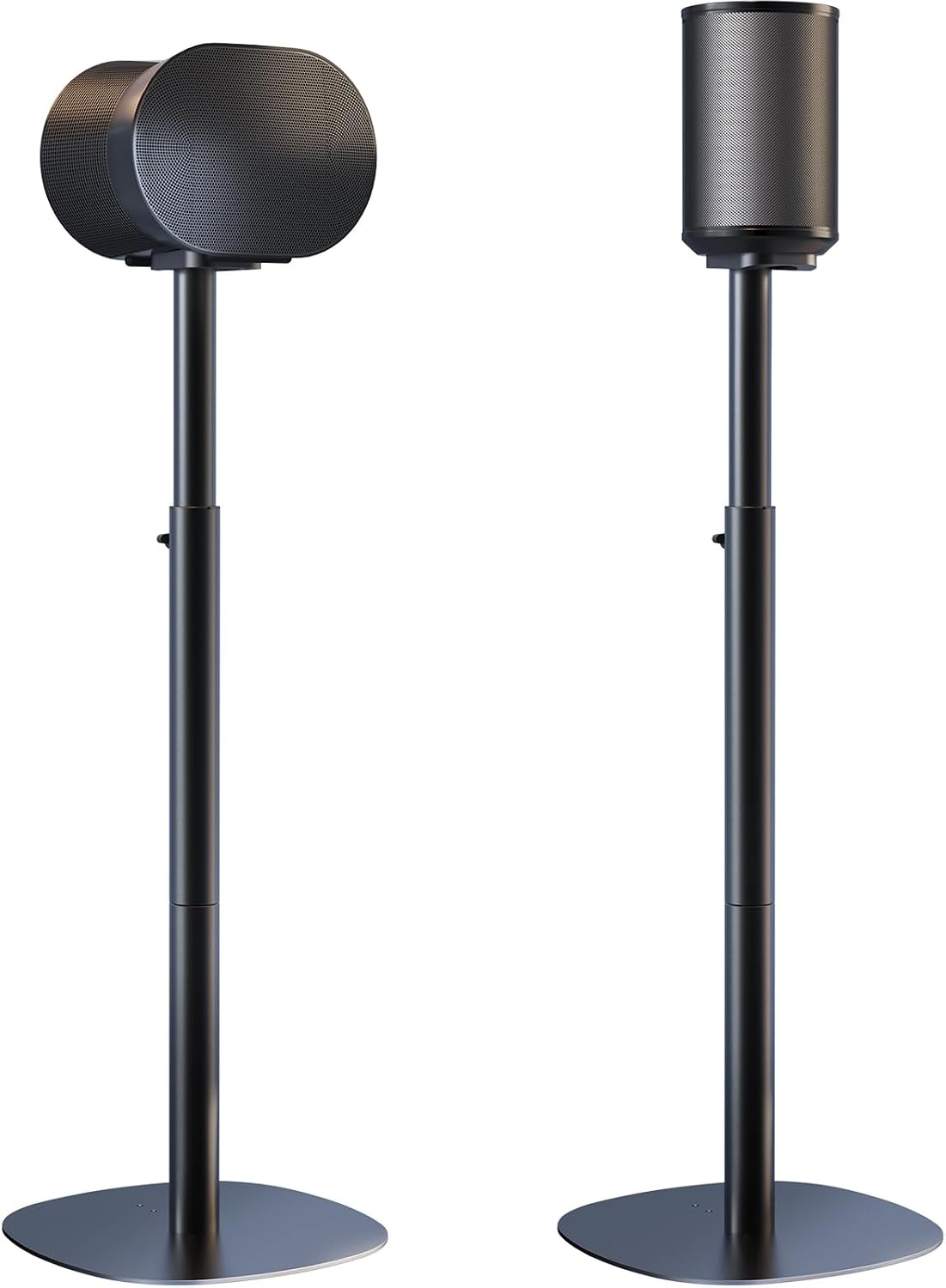 2x Zwarte Speaker Stands voor Sonos Era 100/300 - 34% Korting