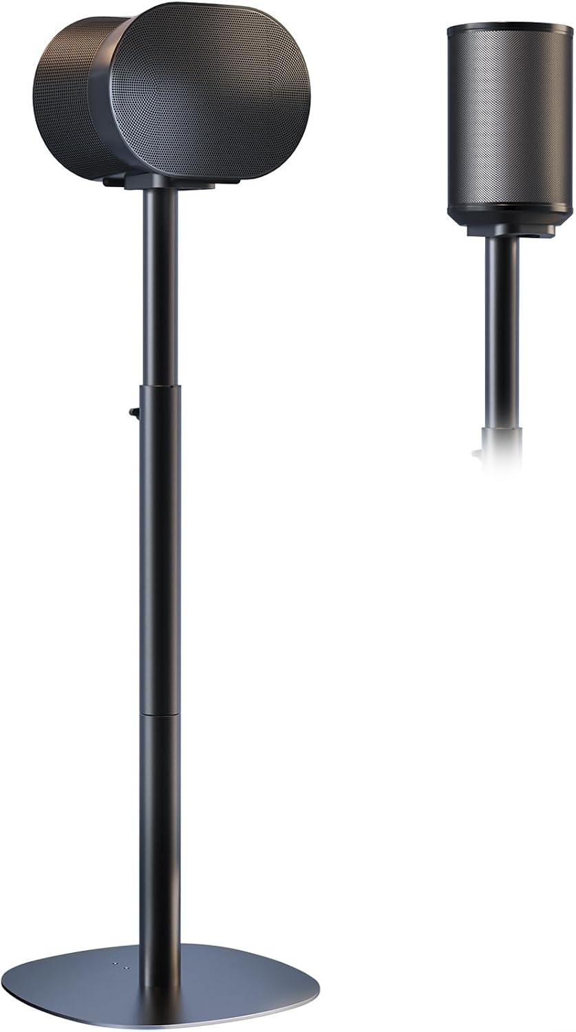 2x Zwarte Speaker Stands voor Sonos Era 100/300 - 34% Korting