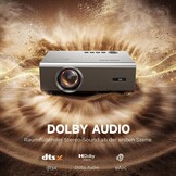 Intelligente 4K-projector met VIDAA, compatibel met Netflix-app, Dolby audio en HDR10+, KOGATA originele AirPlay, autofocus, 6D-keystone, WiFi 6 en Bluetooth, thuisbioscoopprojector