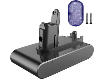 5000mAh DC45 DC31 vervangingsaccu voor Dyson Type B DC31 DC34 DC45 DC35 DC56 DC57 stofzuiger met filter (alleen geschikt voor Dyson Type B)