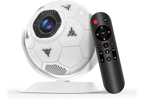 Mini Beamer Projector 4K, Korte Afstand, WiFi 6, Android 14 - 34% Korting