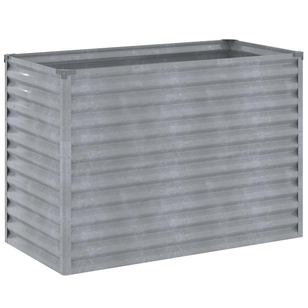 vidaXL Plantenbak verhoogd 100x50x69 cm cortenstaal