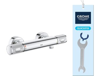 GROHE Precision Feel Thermostatische Douchemengkraan 313 x 80 mm - Chroom