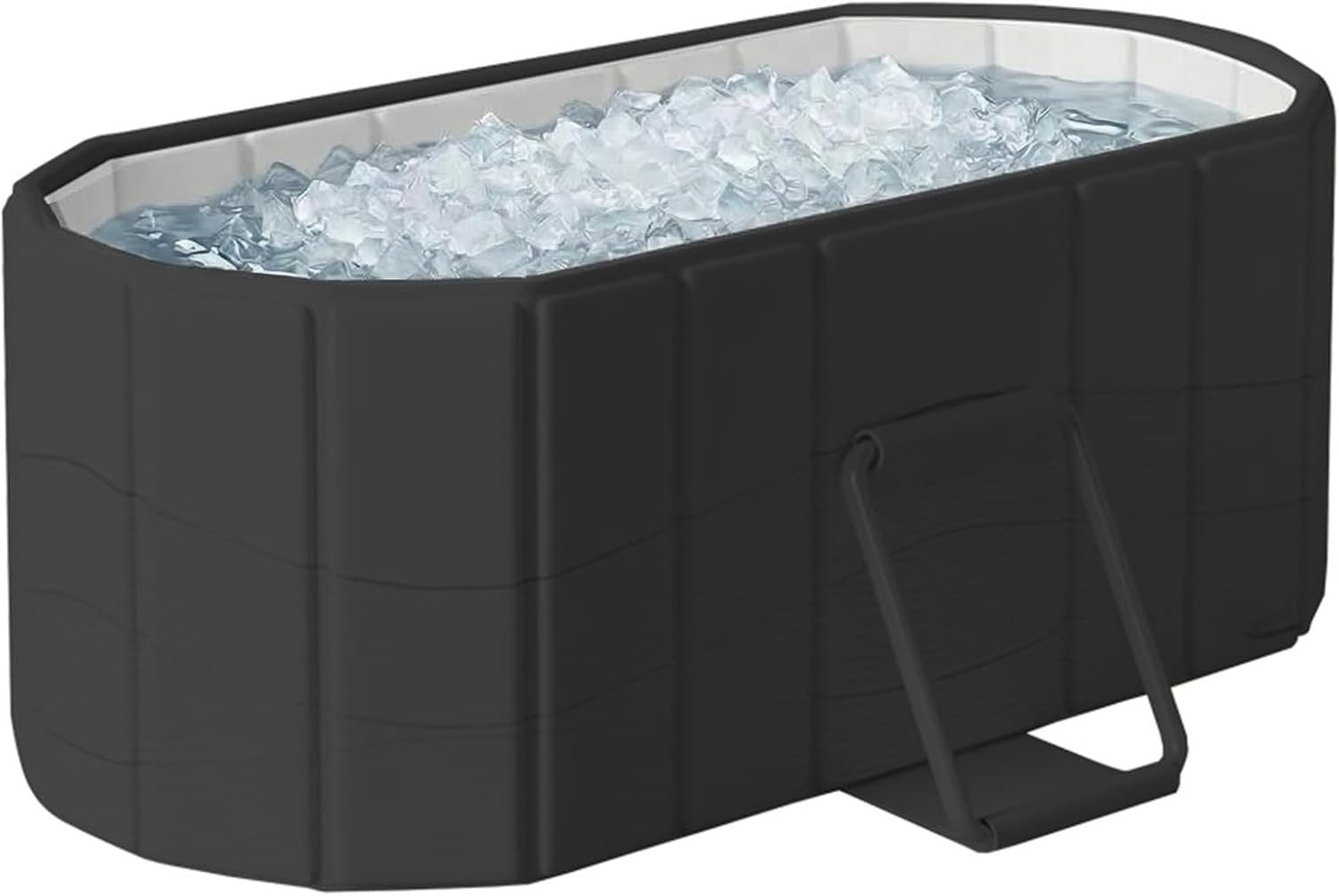 Opvouwbare Draagbare Badkuip 150 cm - Zwart - Geschikt voor 2 Personen