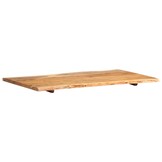 vidaXL Tafelblad 100x(50-60)x2,5 cm massief acaciahout