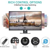 MT-VIKI 16 x 16 HDMI-matrixschakelaar met 3,5 mm stereo audio-extractor + webgrafische interface, schakelaar en splitter, 4K @ 30 Hz, EDID, RS232, LAN-poort, app