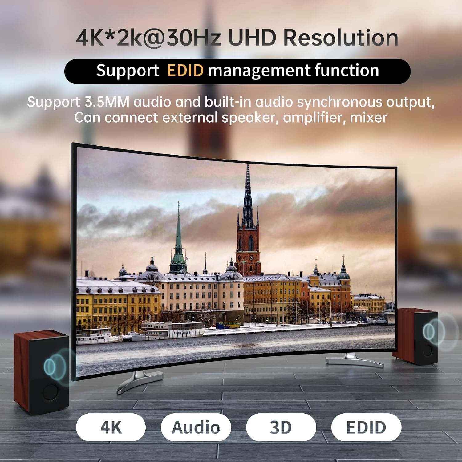 MT-VIKI 16 x 16 HDMI-matrixschakelaar met 3,5 mm stereo audio-extractor + webgrafische interface, schakelaar en splitter, 4K @ 30 Hz, EDID, RS232, LAN-poort, app