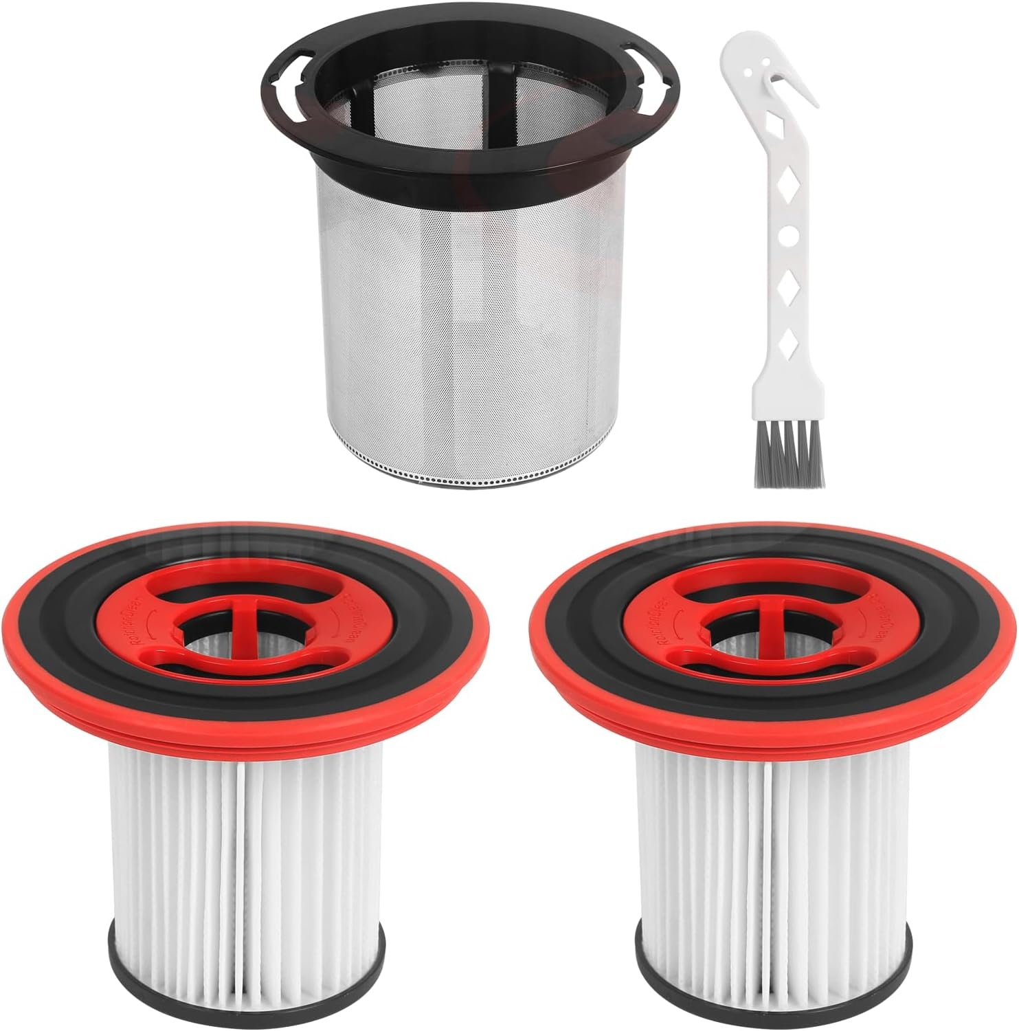 2 Vervangende Filters voor Bosch Unlimited Series 7 Steelstofzuiger