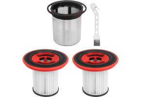 2x Vervangingsfilters Bosch Unlimited Series 7 Steelstofzuiger - 34% Korting