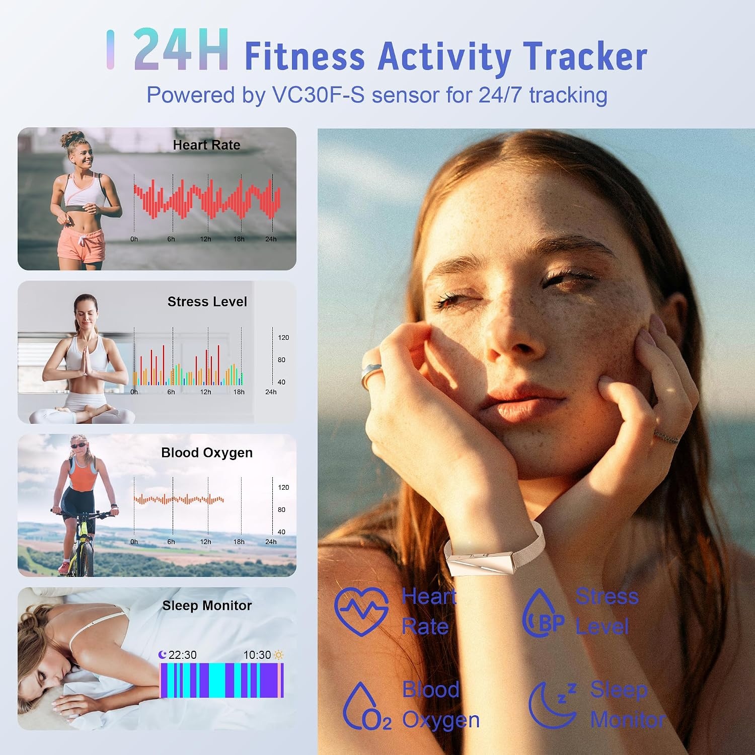Smartwatch voor dames en heren