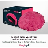 Magic Gel Deep Conditioning Heat Cap | Sterker haar in slechts 3 dagen | Verwarmde kapjes voor haarconditioner toepassing | Premium magnetronbestendige verwarmingsmuts | Behandeling voor droog of