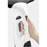 Kärcher accu-raamstofzuiger WV 2 Plus N, batterijduur: 35 min, LED-laadstatusindicator, 2 zuigmonden, spuitfles met microvezelafdekking, 20 ml raamreinigerconcentraat